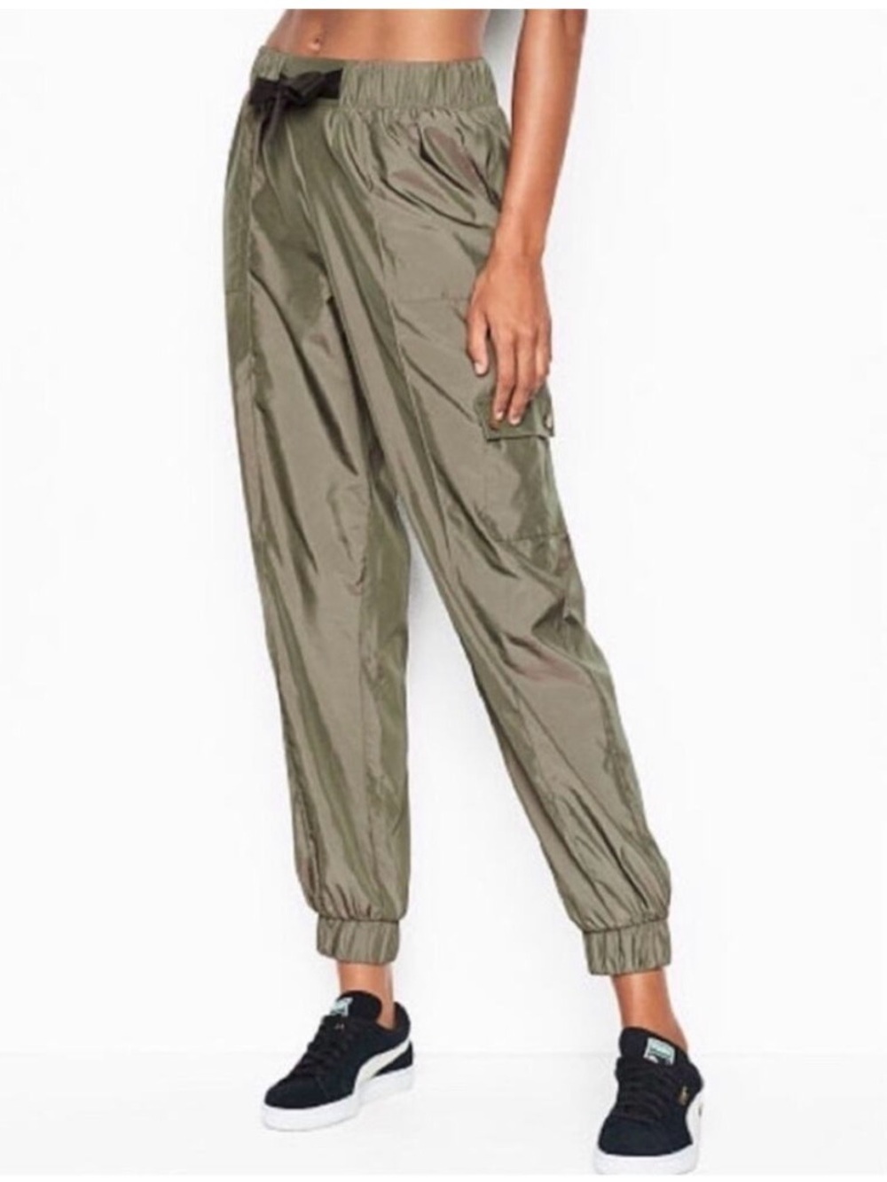 VICTORIA’S SECRET Sport Cargo Jogger Pants XS Nylon